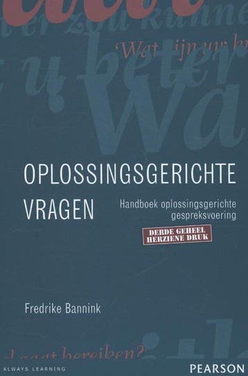 9789026522611 Oplossingsgerichte vragen | Tweedehands, Verzenden, Zo goed als nieuw, Fredrike Bannink
