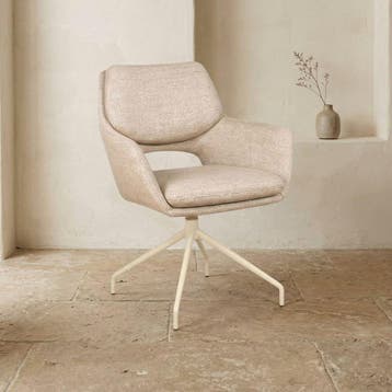 Eetkamerstoel Aarhus | Beige, Ophalen of Verzenden, Nieuw