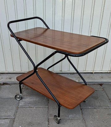 Serveerwagen - Teak - Serveerwagen