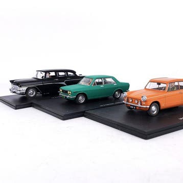 Hachette, Blake & Mortimer 1:43 - Modelauto - 3 official, Nieuw