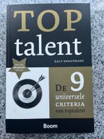 Toptalent, Gelezen, Verzenden, Persoonlijkheidsleer, Ralf Knegtemans
