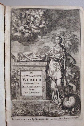 Jan Luyken - De Onwaardige Wereld (1728) & Spiegel van het