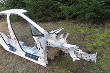 Volkswagen Touran II 5ta kwartier rechter draagbalk, Verzenden, Gebruikt