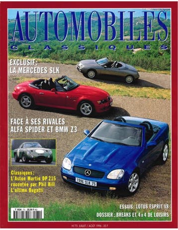 1996 AUTOMOBILES CLASSIQUES MAGAZINE 75 FRANS, Nieuw, Author