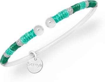 Scmyk armband BG-266 E Havana Spritz zilverkleurig, Verzenden, Nieuw