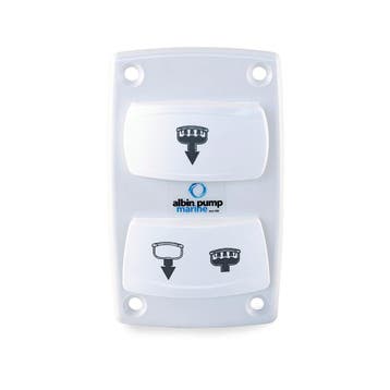 Bedieningspaneel Rockerswitch 12/24 Volt voor Albin Pump Sti, Ophalen of Verzenden, Nieuw
