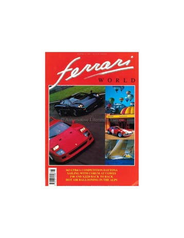1993 FERRARI WORLD MAGAZINE 23 ENGELS, Boeken, Nieuw, Ferrari, Author
