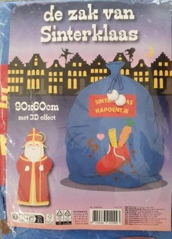 De zak van Sinterklaas 3D effect, Verzenden, Nieuw