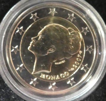 Monaco. 2 Euro 2007 Grace Kelly (Zonder minimumprijs)
