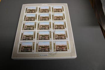 Ras al-Khaimah 1972 - Heilige plaatsen van de islam per 100, Gestempeld