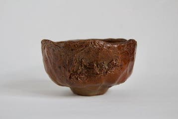 Niroku ware - Signed by Yoshida Masatoshi - Chawan -