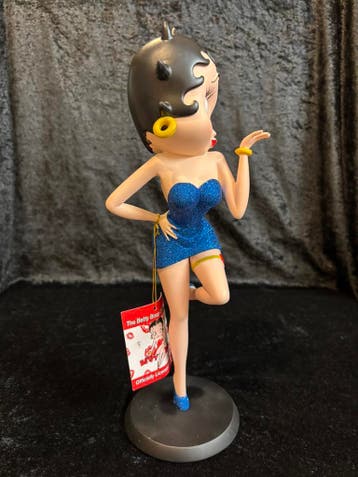 Betty Boop beeld - Blowing kisses (blue dress), Ophalen of Verzenden, Nieuw, Overige typen
