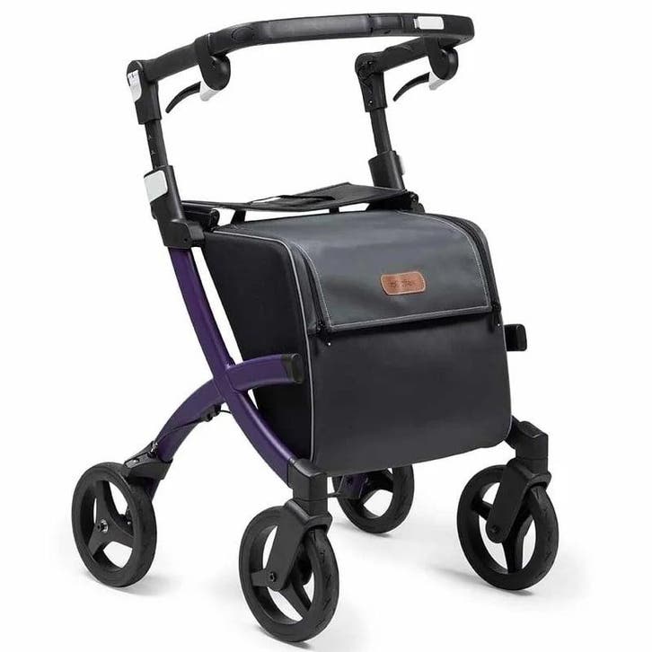 Rollz Flex boodschappen rollator - Paars, Diversen, Rollators, Ophalen of Verzenden