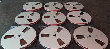 Agfa - PEM 368 o PEM 468 / 7 Reel Audio Tape Bundle, Nieuw