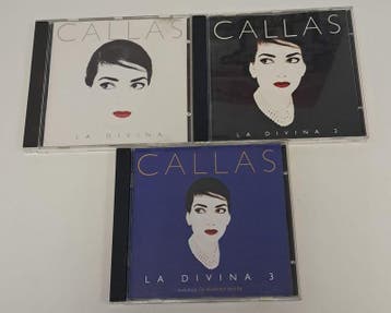 Maria Callas - La Divina 1 t/m 3 CD, Verzenden, Nieuw in verpakking