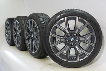 BMW 1 serie 2 serie F70 F74 974 18 inch velgen Goodyear Wint, 18 inch, Gebruikt, Velg(en), Winterbanden