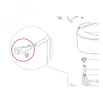 Thetford C220 Box Outside Vent White, Caravans en Kamperen, Ophalen of Verzenden, Nieuw