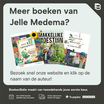 Het Grote Makkelijke Moestuin Kinderboek - Jelle Medema - A4, Verzenden, Gelezen, Jelle Medema
