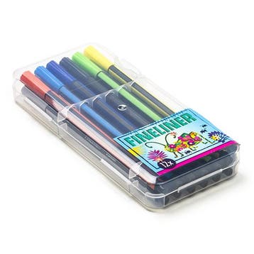 Fineliners | 12 stuks, Verzenden, Nieuw