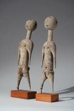 Een houten beeld. - Prampram - Ghana (Zonder minimumprijs), Antiek en Kunst