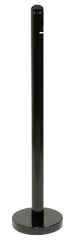 Rookpaal en onderstel | Zwart | RVS |100cm, Verzenden, Nieuw in verpakking