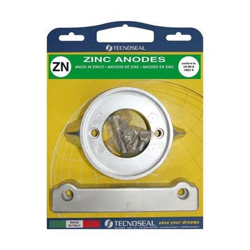 Tecnoseal Zink Anode Kit voor Volvo Penta 280 Sterndrive, Watersport en Boten, Buiten- en Binnenboordmotoren, Ophalen of Verzenden
