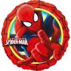 Folieballon Spiderman Marvel ultimate (43cm), Hobby en Vrije tijd, Feestartikelen, Ophalen of Verzenden, Nieuw