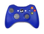 Xbox 360 Controller - Wireless - Blauw - Third Party Xbox, Ophalen of Verzenden, Zo goed als nieuw