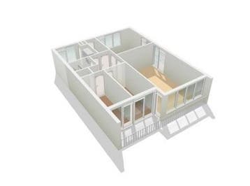 Te Huur 4 Kamer Appartement Korfoedreef In Utrecht, Huizen en Kamers, Huizen te huur, Utrecht-stad, Direct bij eigenaar, Appartement