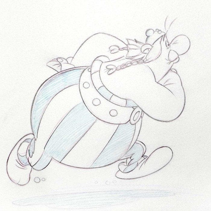 Asterix Versus Caesar : Origineel animatiekunstwerk van, Cd's en Dvd's, Dvd's | Tekenfilms en Animatie