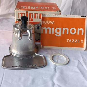 Vintage Nuova Mignon 2 Tazze - Brevetti Bialetti / O.M.G.