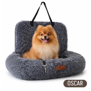 Autostoel voor hond, Verzenden, Nieuw, Pluche