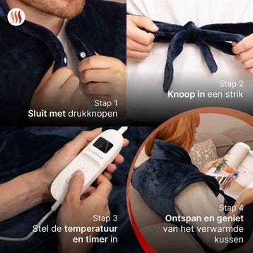 2dekans | Seranova Verzwaard Elektrisch Warmtekussen voor, Ophalen of Verzenden, Zo goed als nieuw