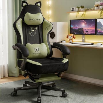 Ergonomische Bureaustoel -  Office Chair - Gamestoel - Volwa, Verzenden, Zo goed als nieuw