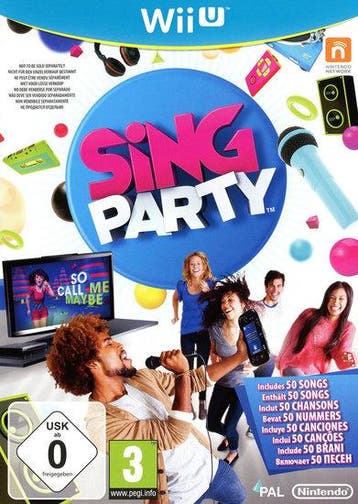 Sing Party [Wii U], Ophalen of Verzenden, Zo goed als nieuw