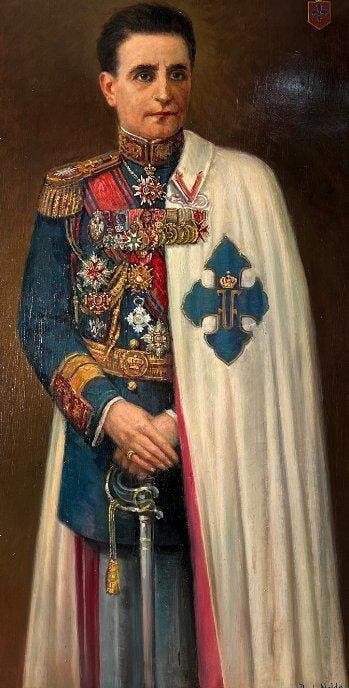 Paul Molda (1884-1955) - Koning van Roemenië CAROL II
