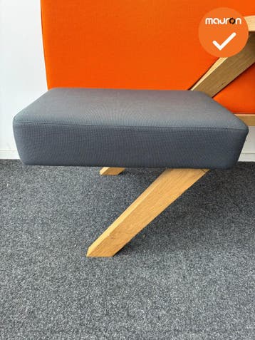 Design Zitmeubel - TOOaPICNIC Chill - Oranje met antraciet, Vergader- of Presentatieruimte, Ophalen of Verzenden, Gebruikt, Stoel