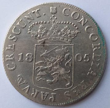 Nederland, Bataafse Republiek (Utrecht). Zilveren Dukaat of