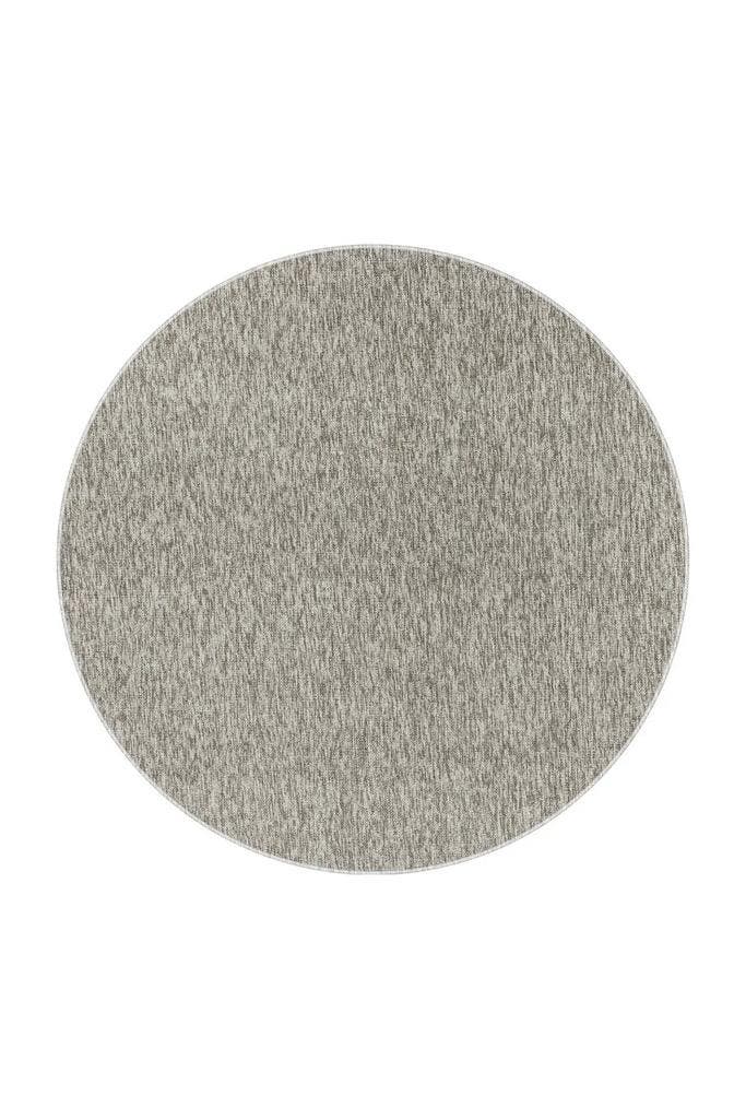 Rond Vloerkleed | Nizza | Gemêleerd | Beige | 200x200 cm, Huis en Inrichting, Stoffering | Tapijten en Kleden, Verzenden