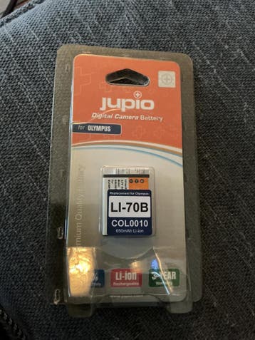 Jupio LI-70B Camera Accu – Nieuw – Geschikt voor Olympus, Verzenden, Nieuw