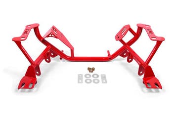 BMR 79-95 Ford Mustang K-Member Standard Version - Red, Ophalen of Verzenden