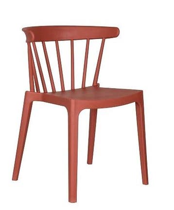 Vintage Spijlenstoel Kunststof Leverbaar in 5 kleuren, Huis en Inrichting, Ophalen of Verzenden, Nieuw