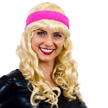 Hoofdband neon roze, Hobby en Vrije tijd, Feestartikelen, Verzenden, Nieuw