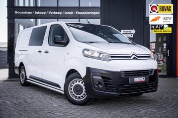 Citroën Jumpy bestel 2.0 BlueHDI 120 XL Club DC*DUBBEL CABIN, Gebruikt, Euro 6, Citroën, Airbags