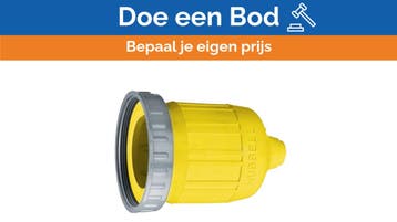 Bieden: Hubbel HBL60CM33 shore power connection cover yellow, Ophalen of Verzenden, Nieuw, Elektra en Verlichting, Zeilboot of Motorboot