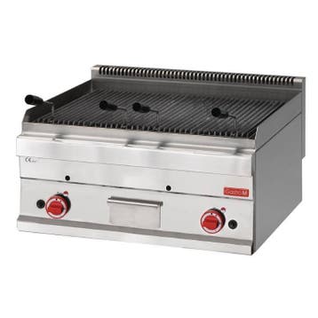 Gas Lavasteen Grill | 70x65(d)cm Gastro-M, Verzenden, Nieuw in verpakking