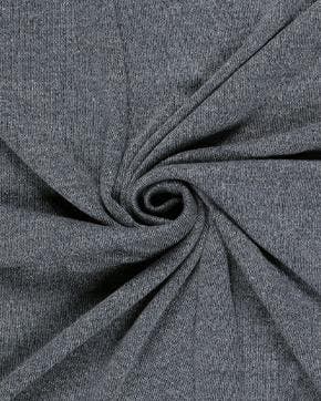 Heavy Knit Lurex Melange Staal Blauw, Nieuw, Blauw