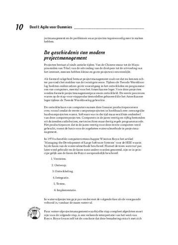 Agile voor Dummies 9789045350509, Verzenden, Zo goed als nieuw
