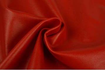 10 meter kunstleer - Rood, 120 cm of meer, Leer of Kunstleer, Ophalen of Verzenden, Rood