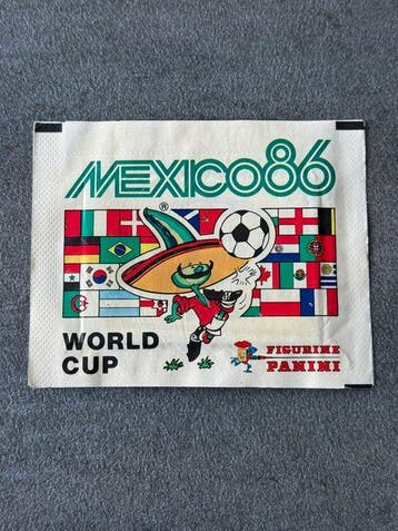 1986 Panini Mexico 86 Originele verpakking, Sealed - 1 Pack, Verzamelen, Nieuw